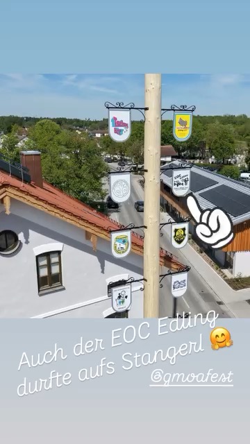 Auch der EOC Edling durfte aufs Stangerl! 🌲🤗